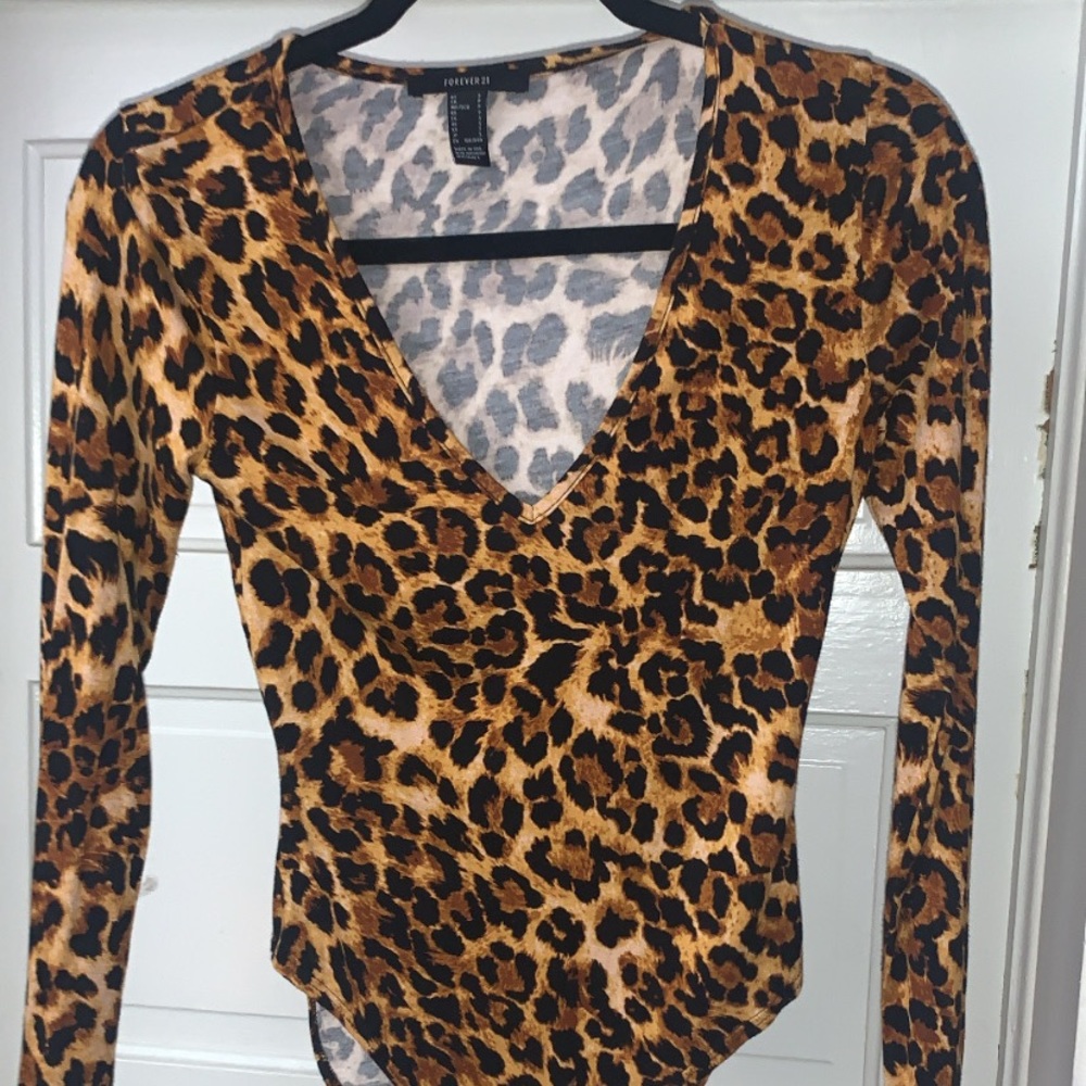 leopard print onesie